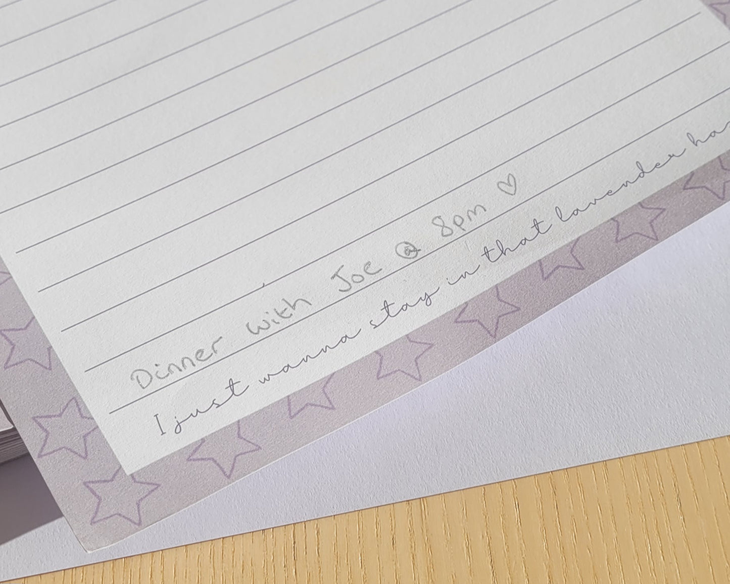 Get It Off Your Chest/ Get It Off My Desk - Taylor Swift-  Lavender Haze Notepad