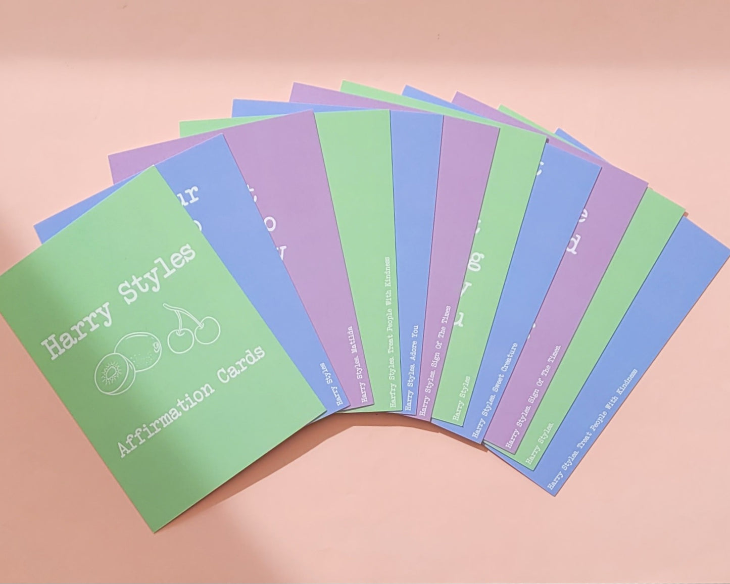 Harry Styles Affirmation Cards