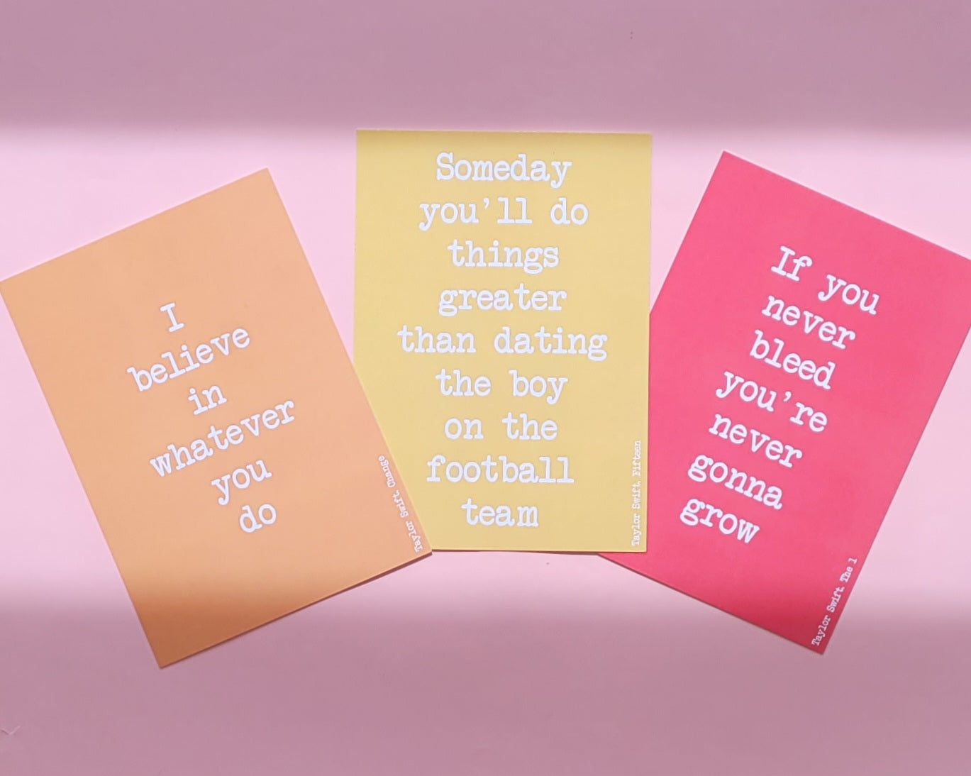 Taylor Swift Affirmation Cards V1