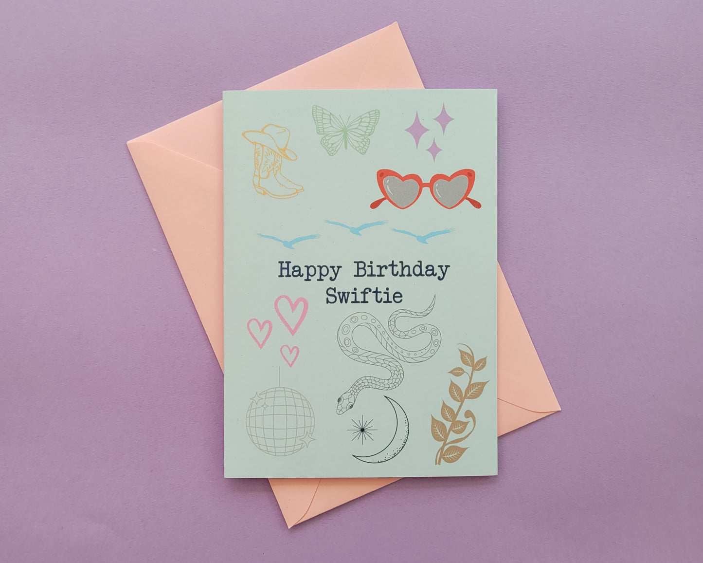 Happy Birthday Swiftie - Greeting Card
