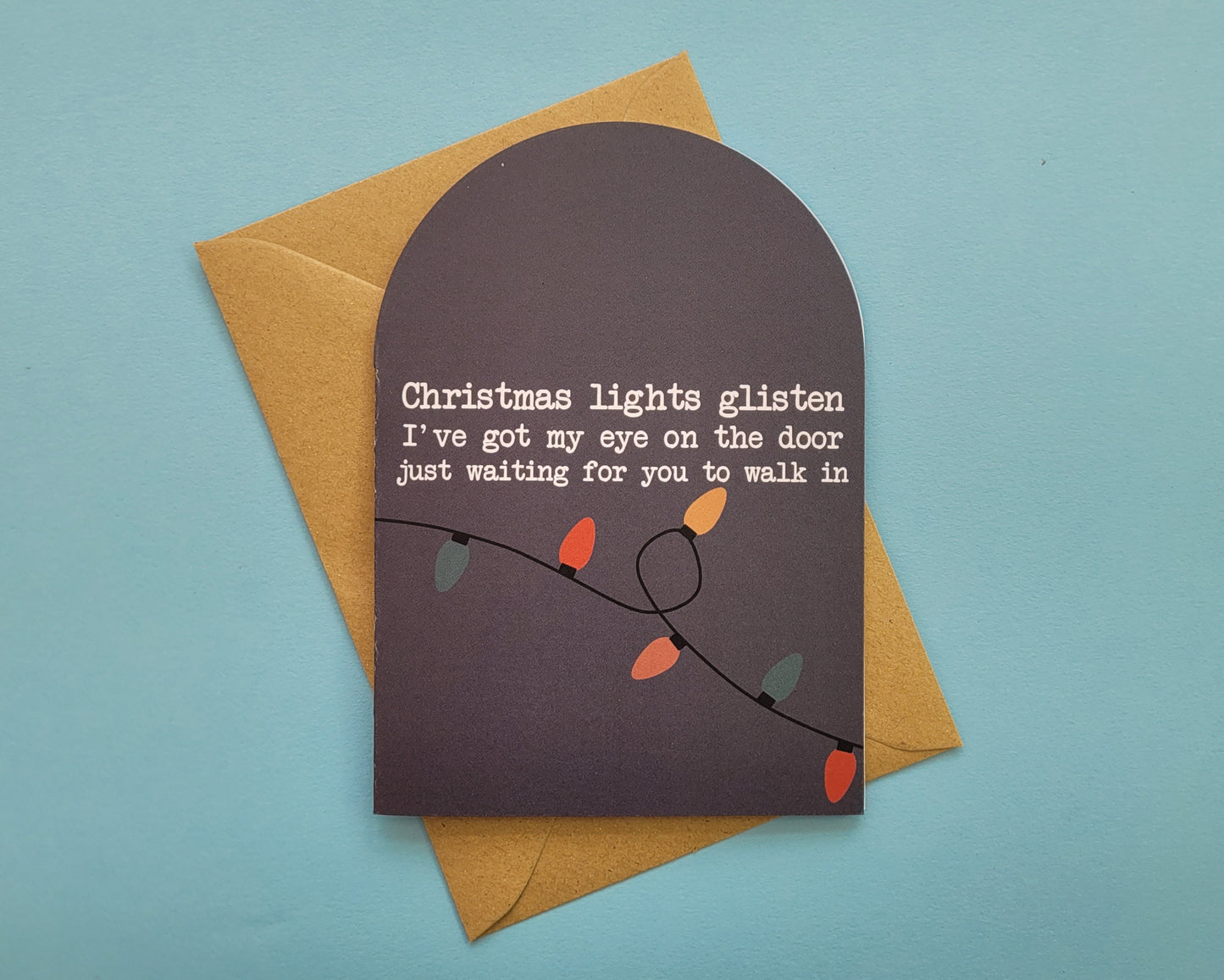 Christmas Lights Glisten - Greeting Card