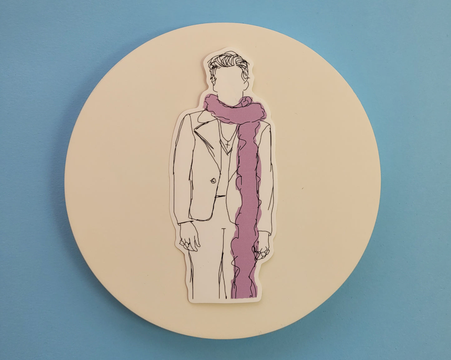 Harry At The Grammys Drawing Sticker