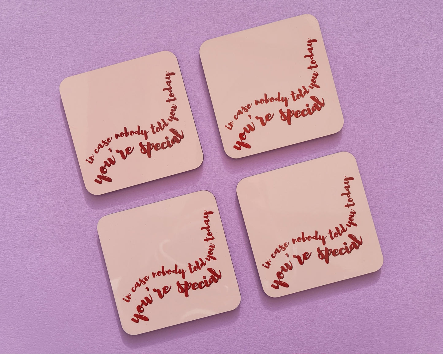 In Case Nobody Told You Today, You're Special - Lizzo Coaster