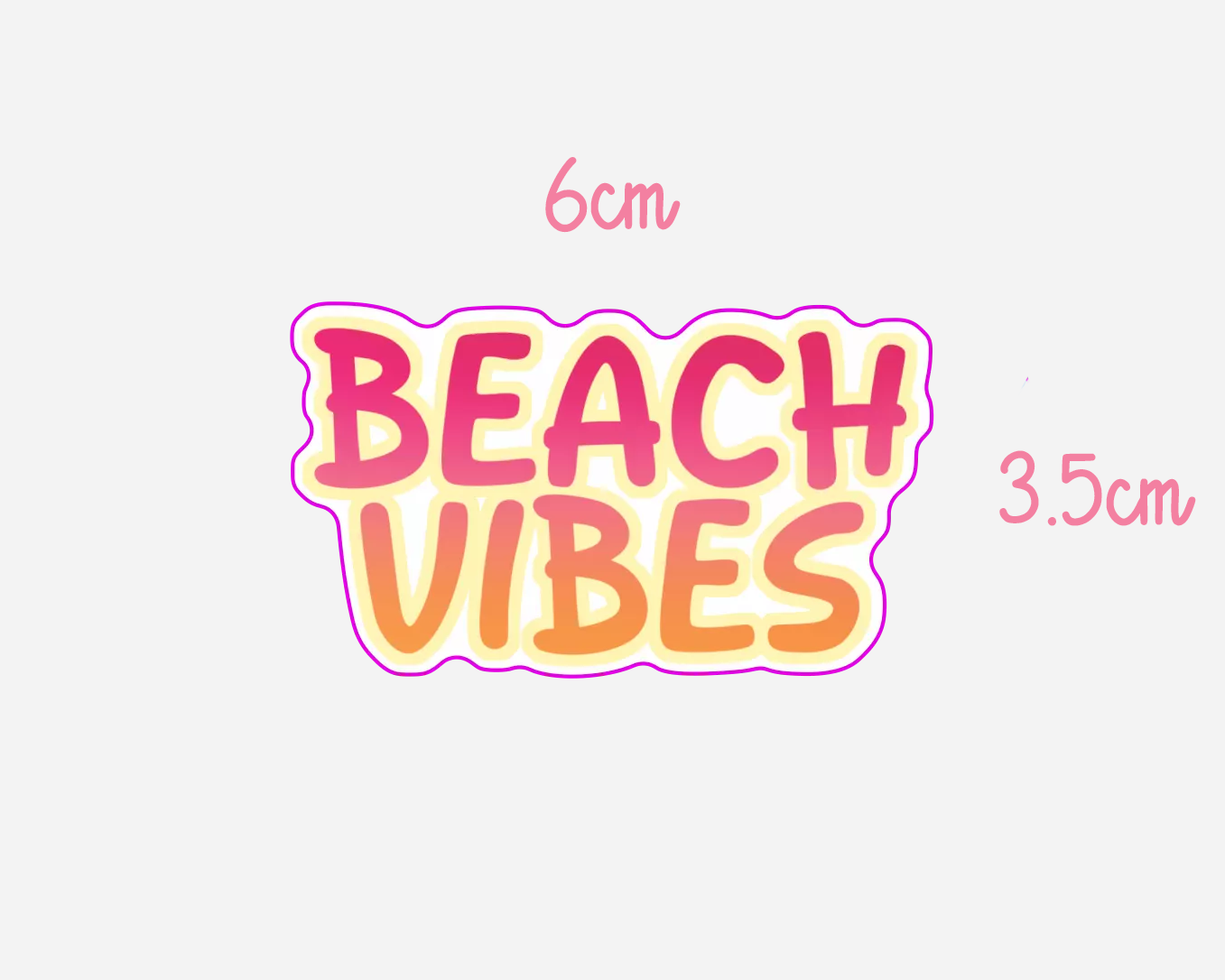 Beach Vibes | Sticker