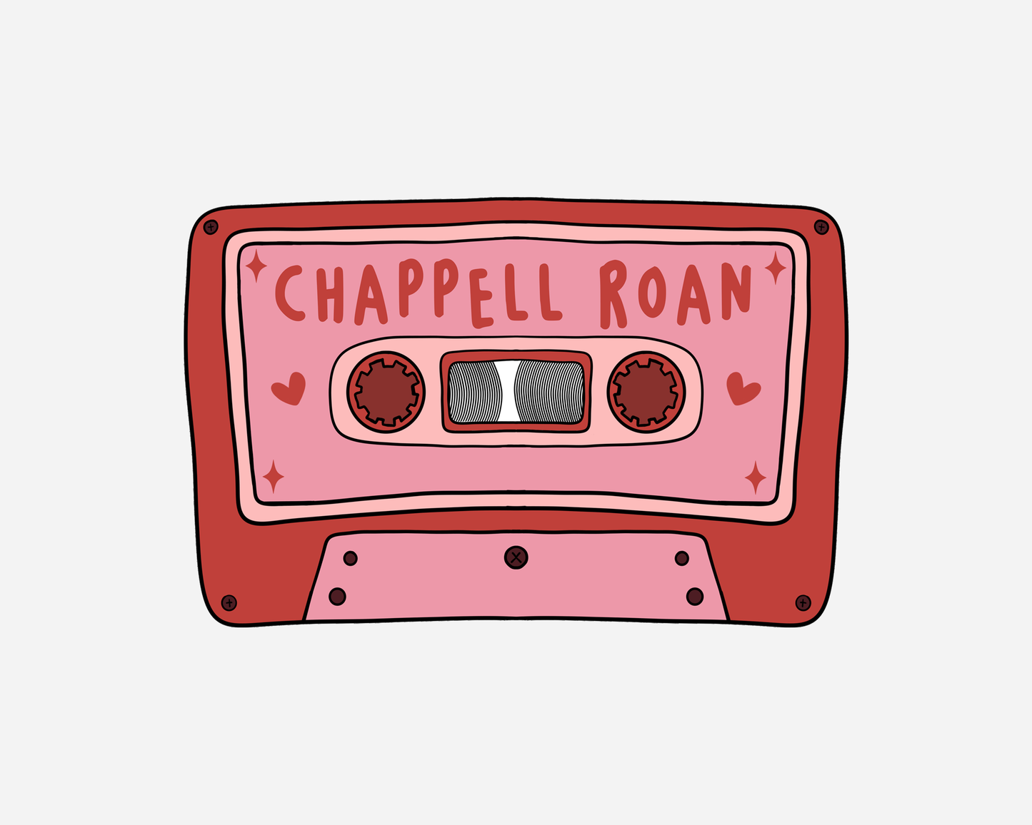 Chappell Roan - Inspired Cassette Tape Sticker