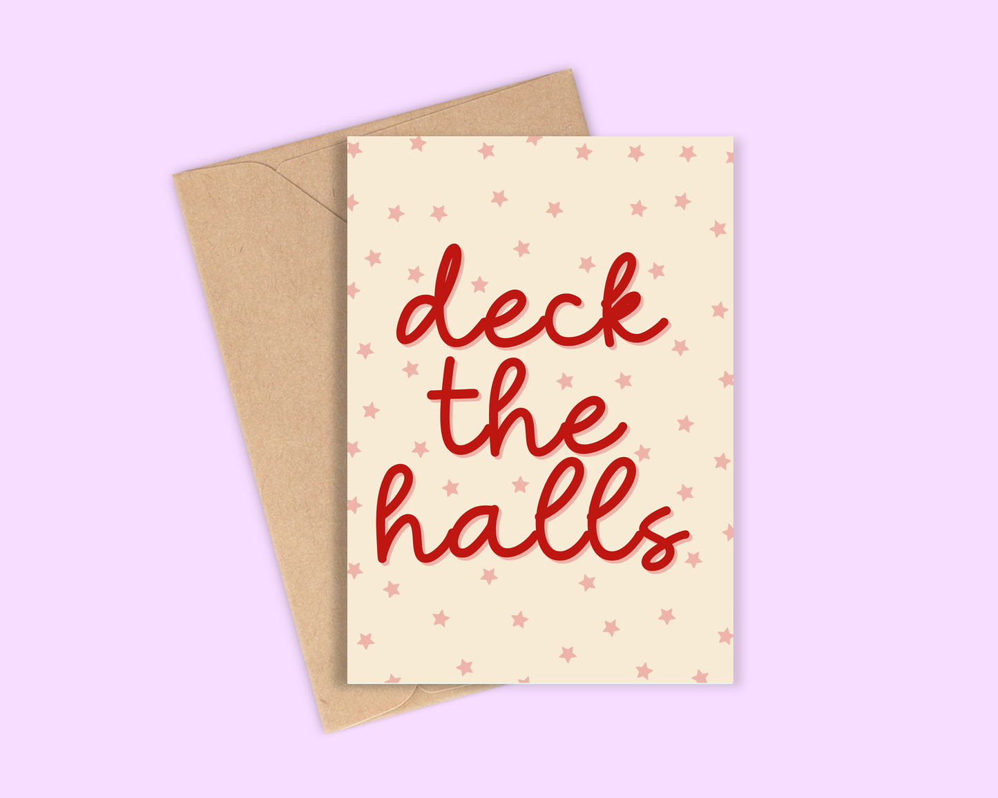 Deck The Halls - Christmas Greeting Card