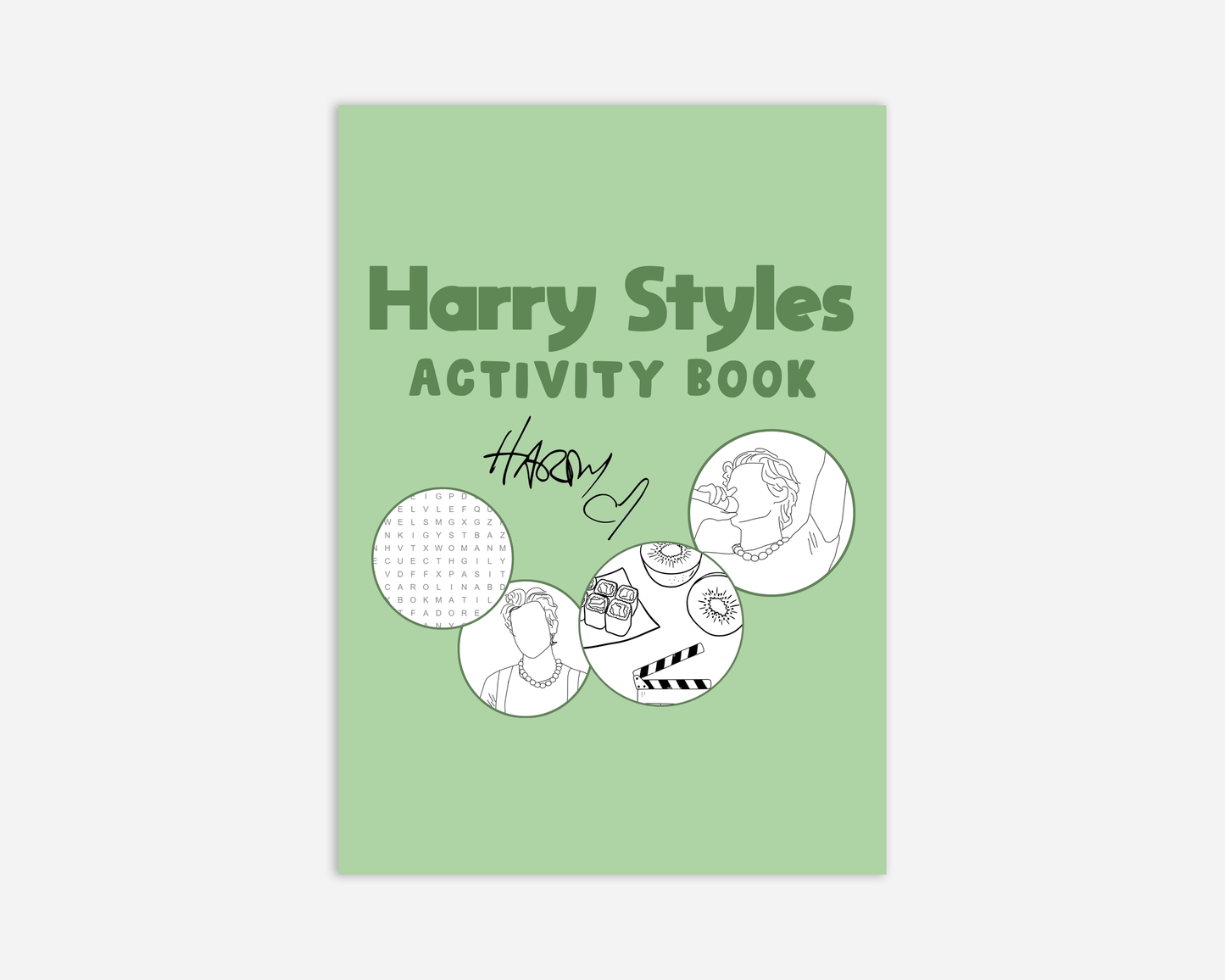 Harry Styles Activity Book
