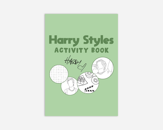 Harry Styles Activity Book