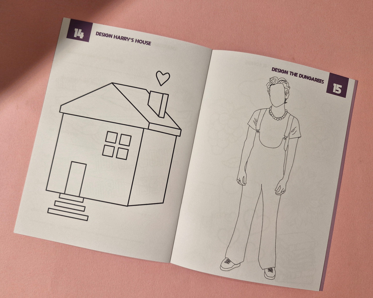 Harry Styles Activity Book