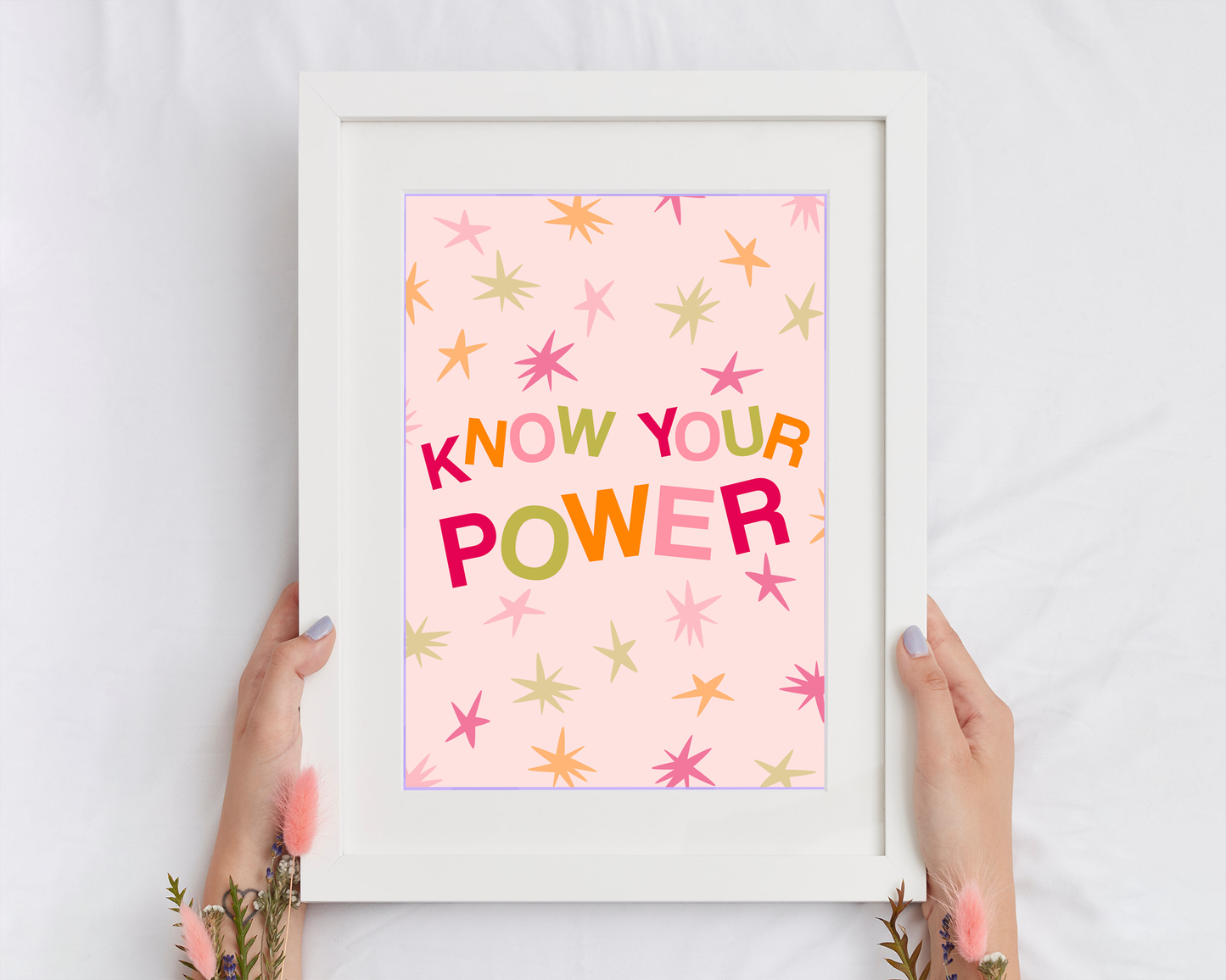 Know Your Power - Feminist Print