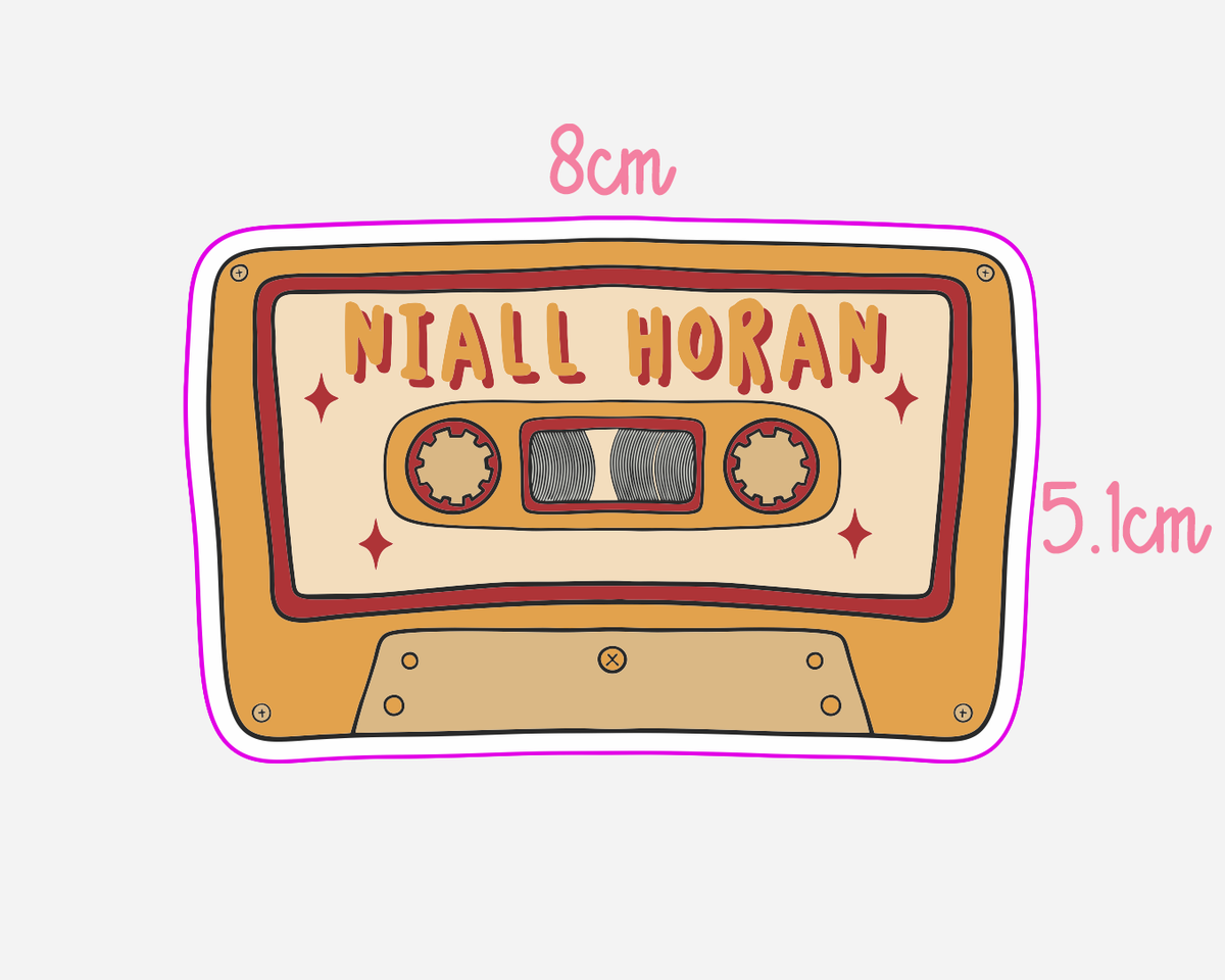 Niall Horan Cassette Tape | Sticker