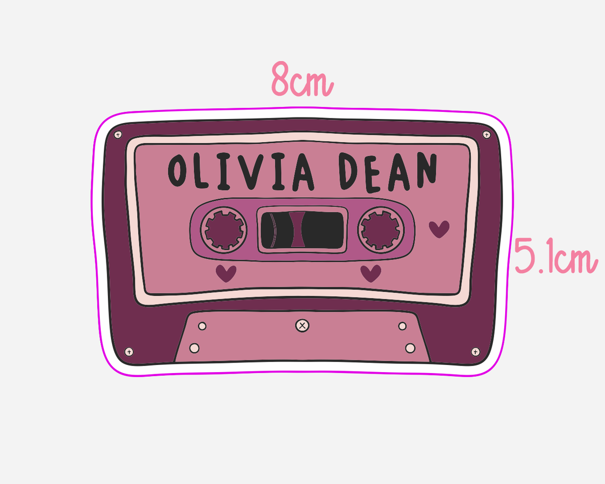 Olivia Dean Cassette Tape | Sticker