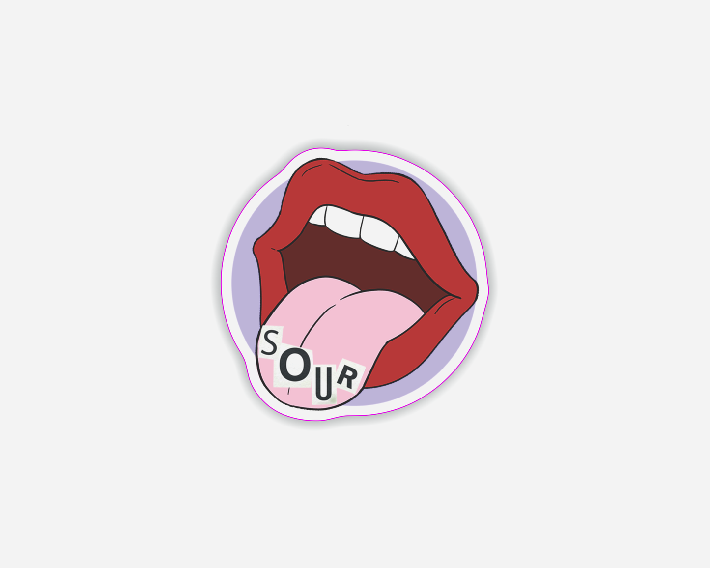 Sour Tongue - Olivia Rodrigo - Sticker