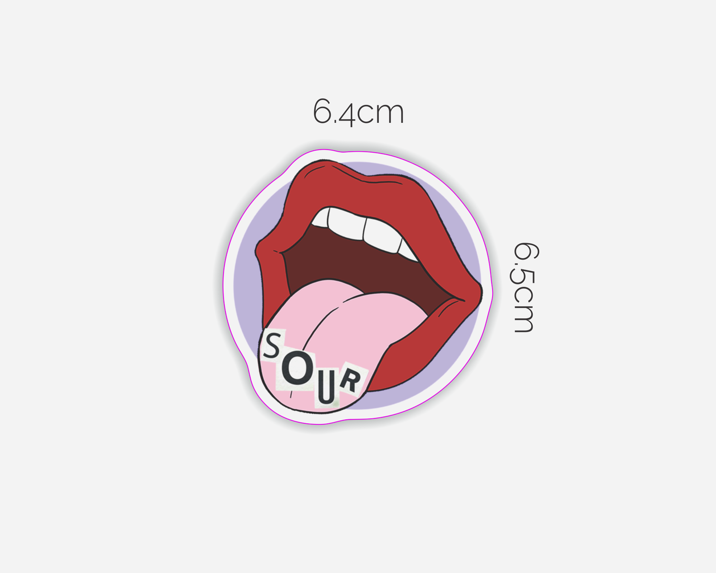 Sour Tongue - Olivia Rodrigo - Sticker