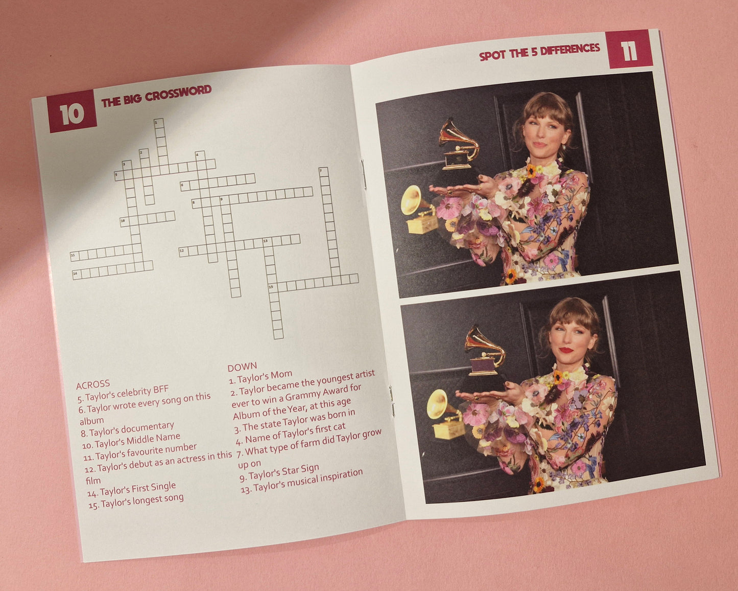 Taylor Swift Activity Book - Includes SHOWGIRL!