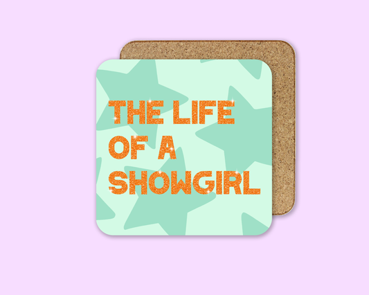 The Life Of A Showgirl - Taylor Swift - Coaster