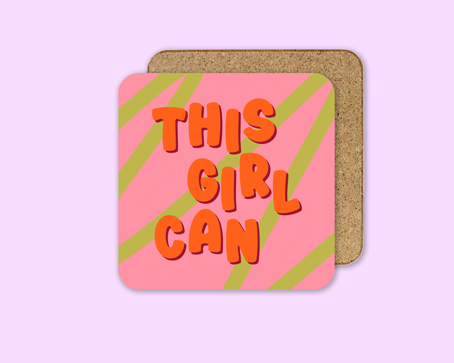 This Girl Can - Coaster