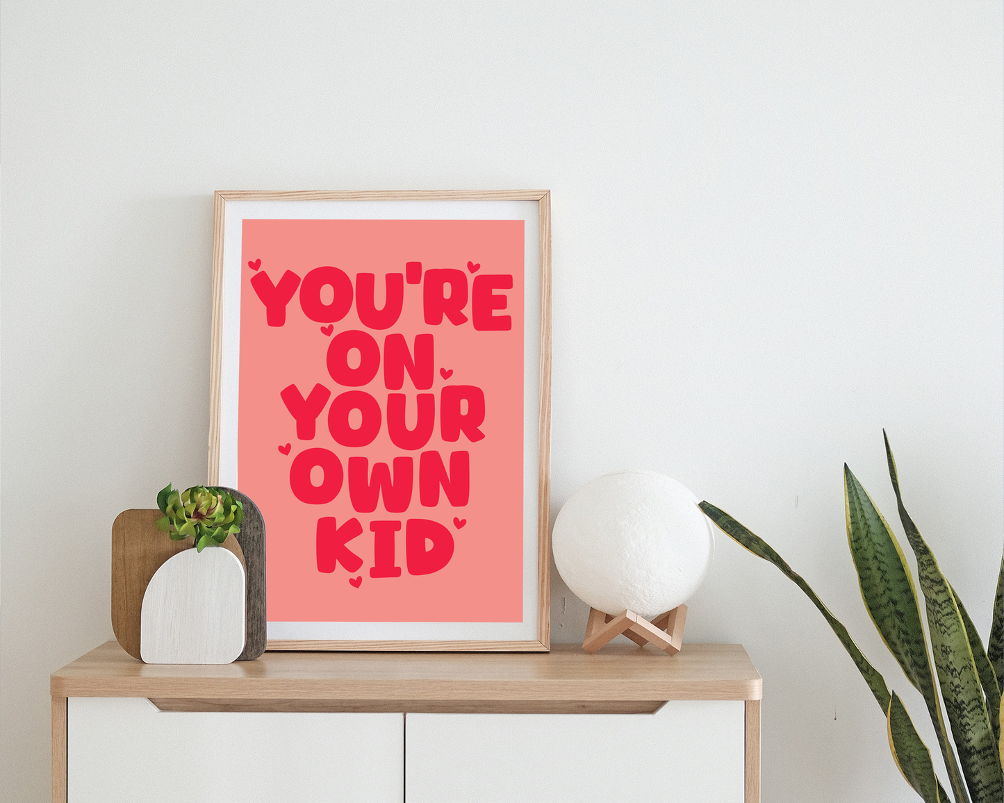 You're On Your Own Kid  - Taylor Swift Print