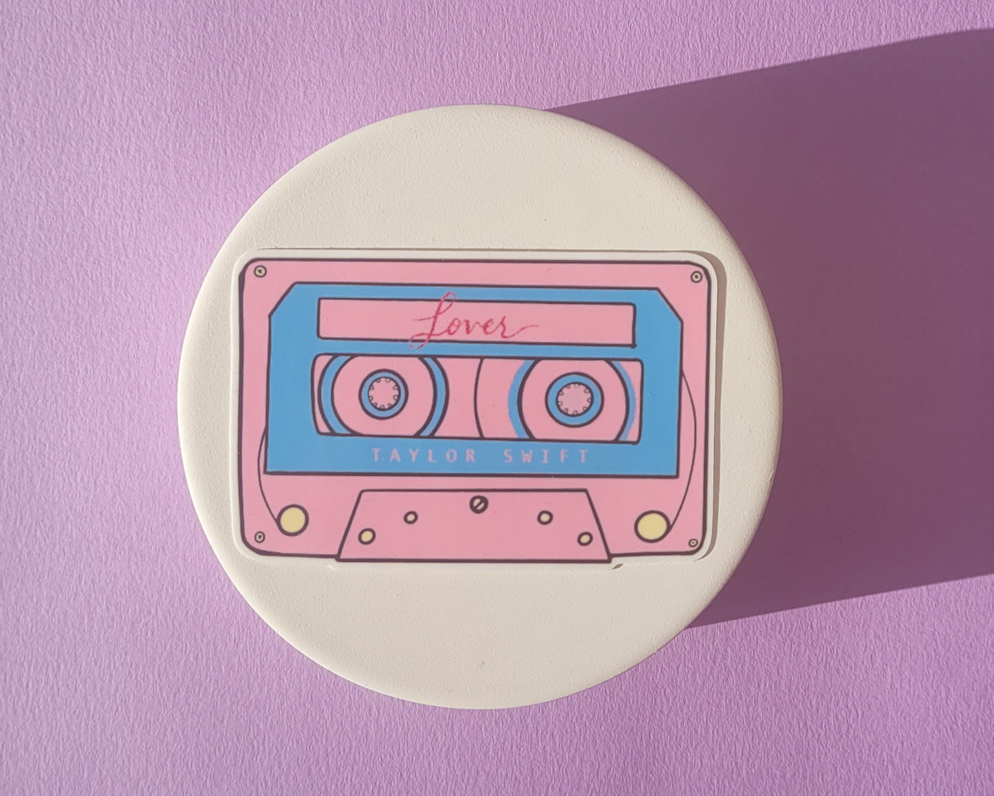 Lover Album Inspired Cassette Tape Sticker