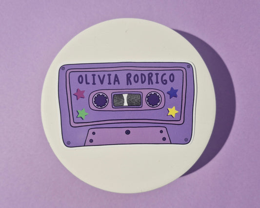 Olivia Rodrigo - Inspired Cassette Tape Sticker