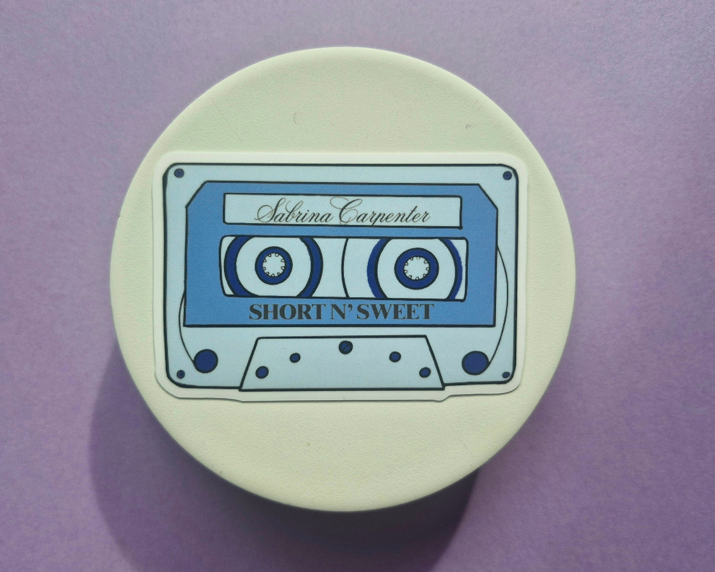 Short n' Sweet - Album Inspired Cassette Tape Sticker