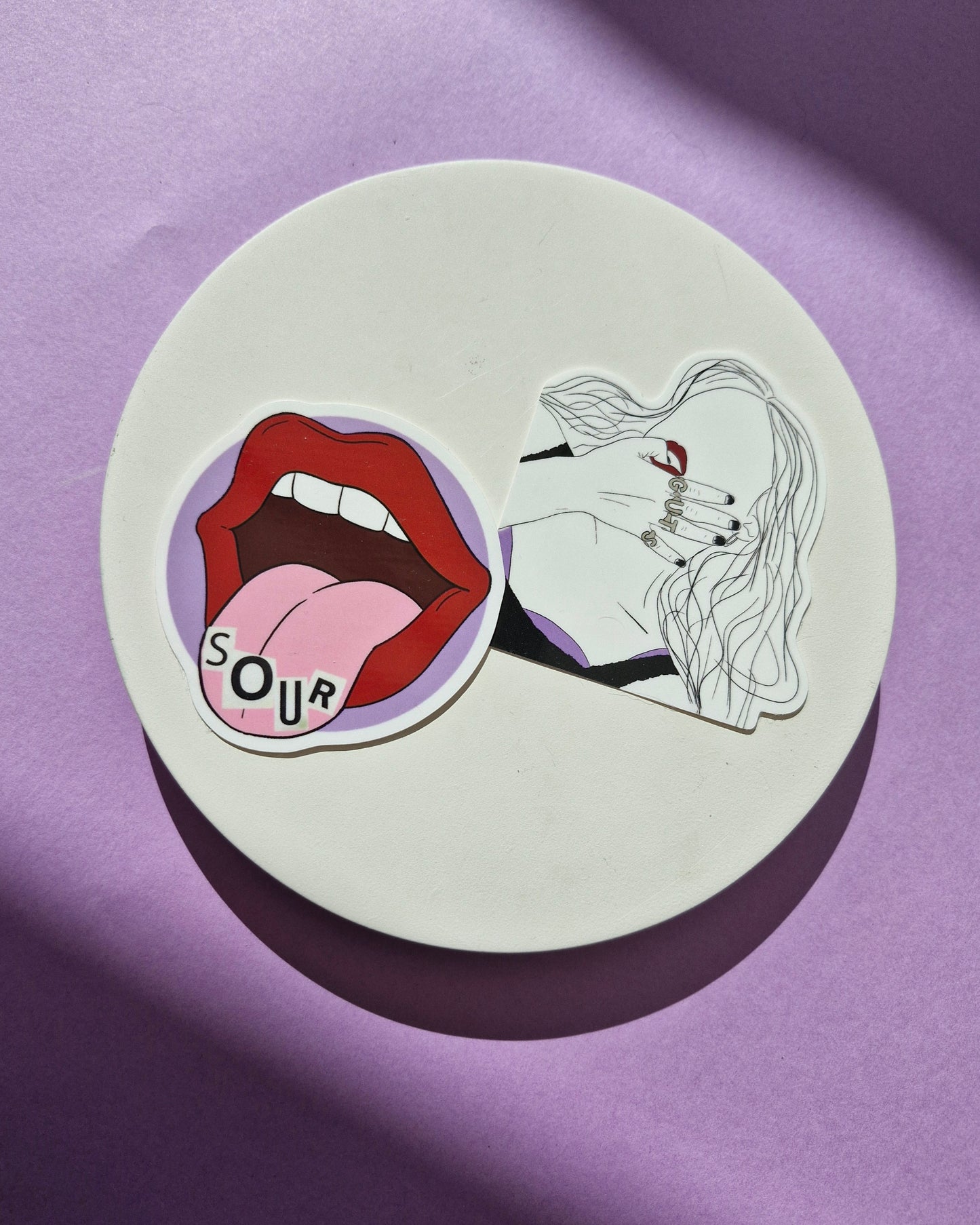 Sour Tongue - Olivia Rodrigo - Sticker