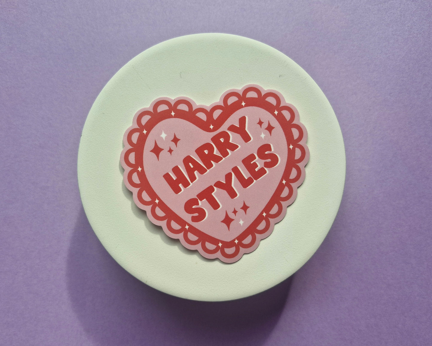 Harry Styles Heart Sticker