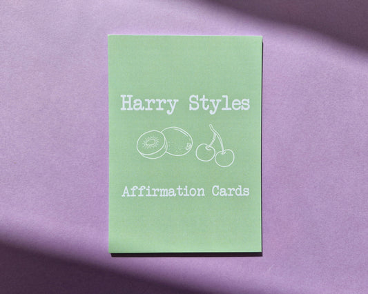 Harry Styles Affirmation Cards