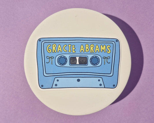 Gracie Abrams - Inspired Cassette Tape Sticker