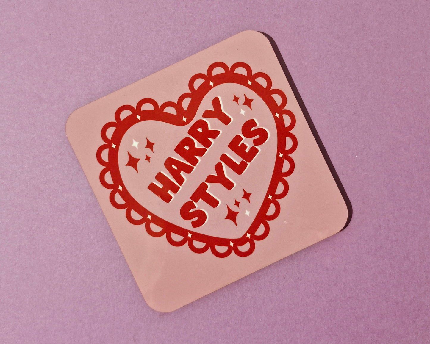 Harry Styles Heart - Harry Styles Coaster