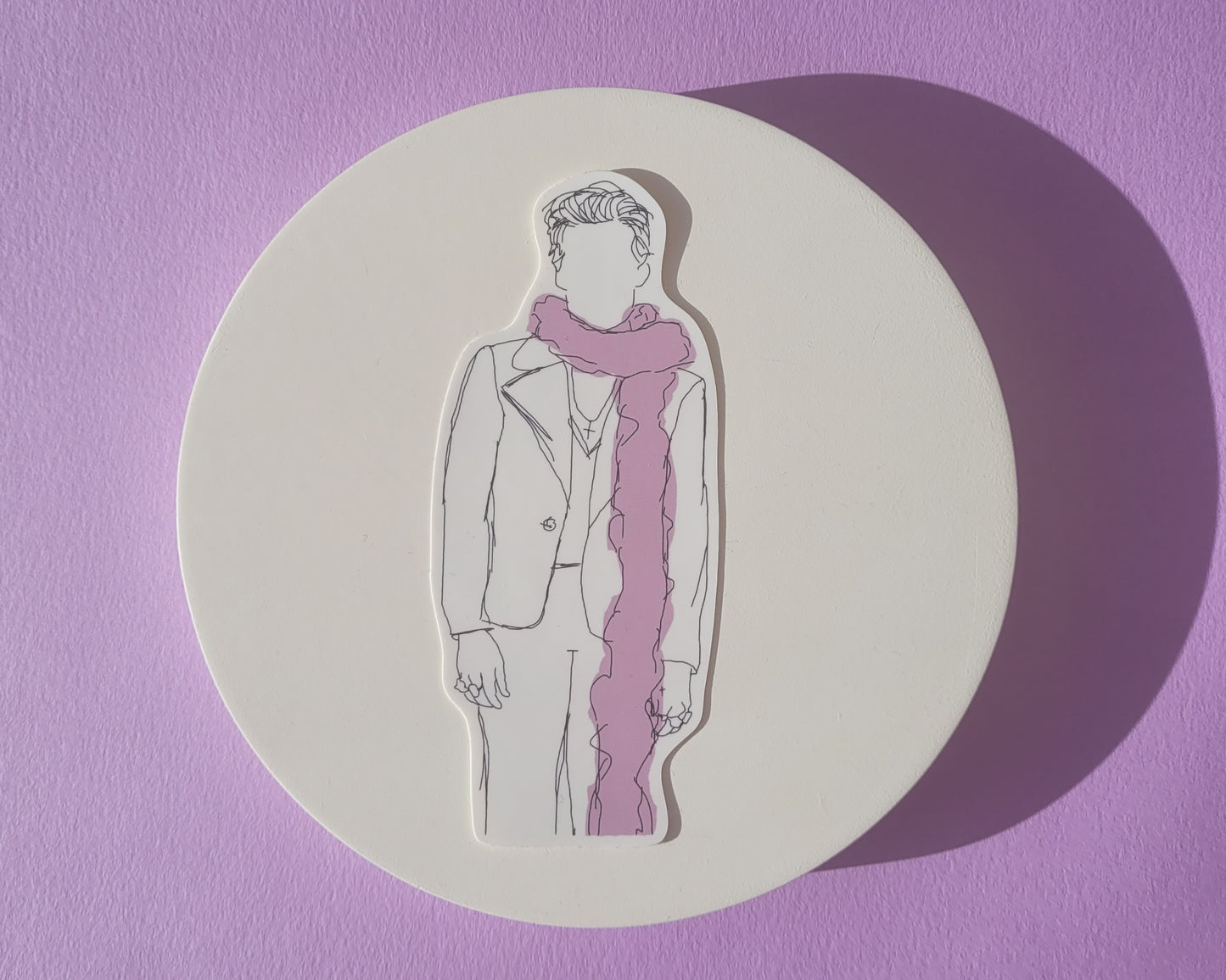 Harry At The Grammys Drawing Sticker