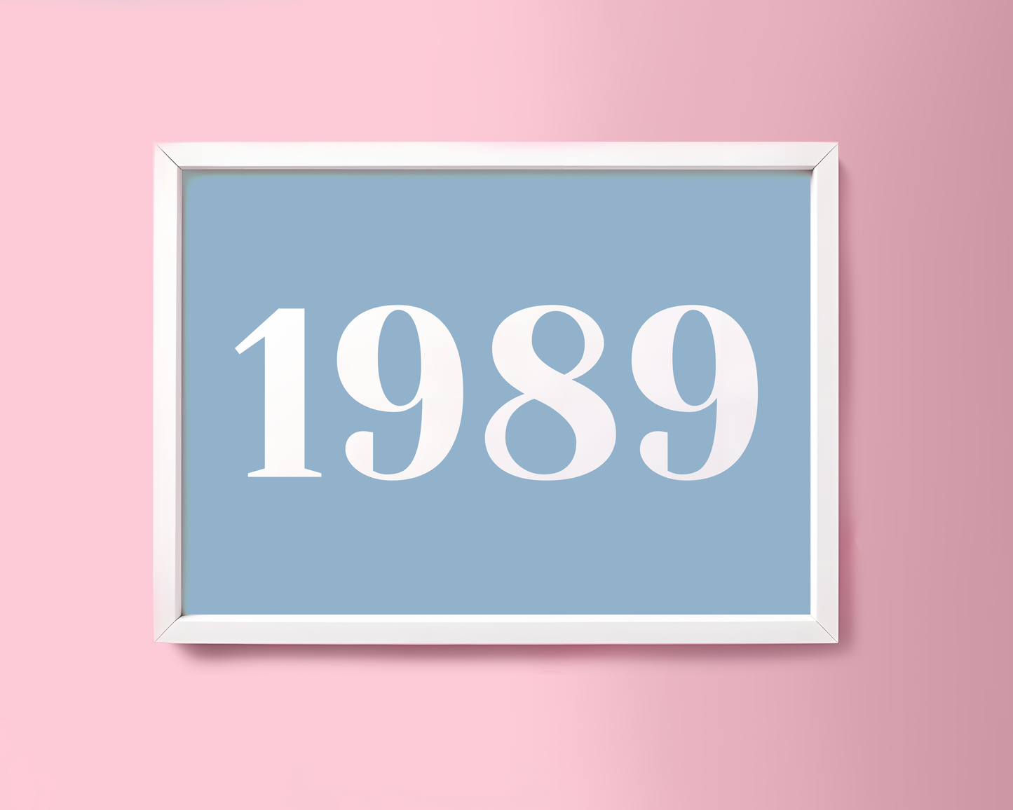 1989 - Taylor Swift Album Print