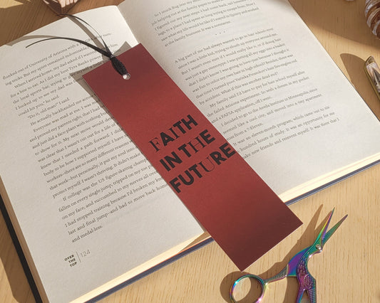 Faith In The Future - Louis Tomlinson Bookmark