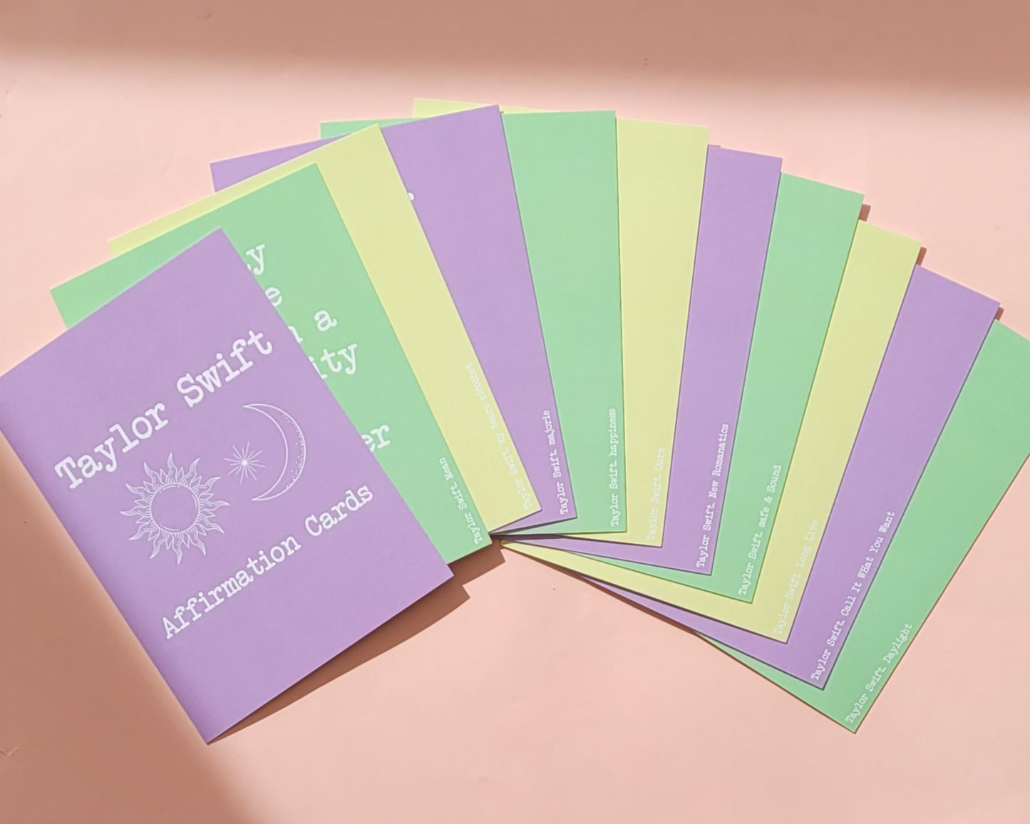 Taylor Swift Affirmation Cards V2