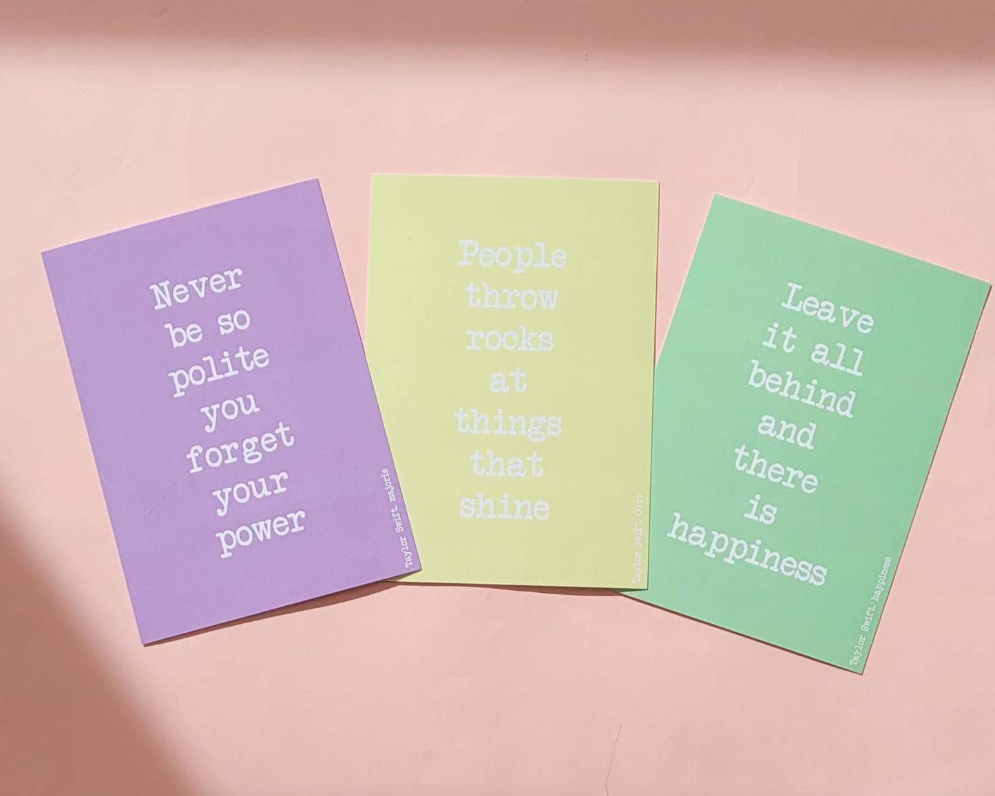 Taylor Swift Affirmation Cards V2