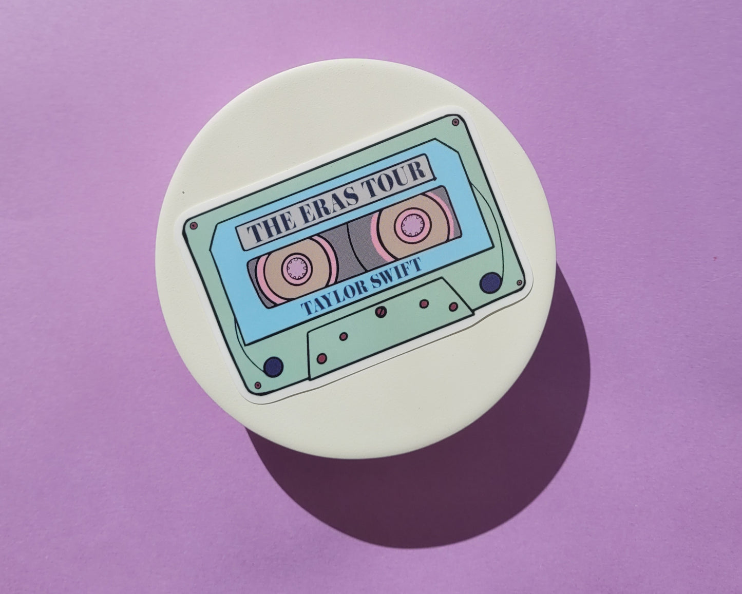 ERAS Tour Inspired Cassette Tape Sticker