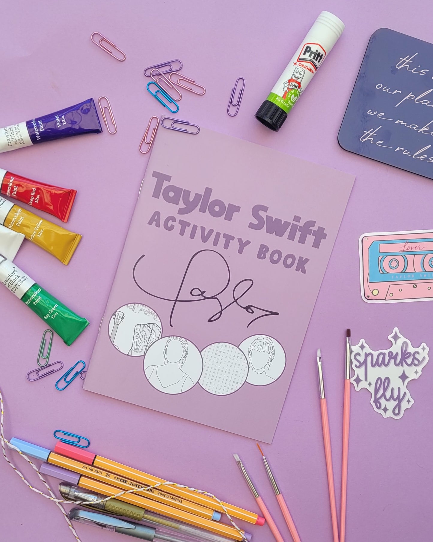 Taylor Swift Activity Book