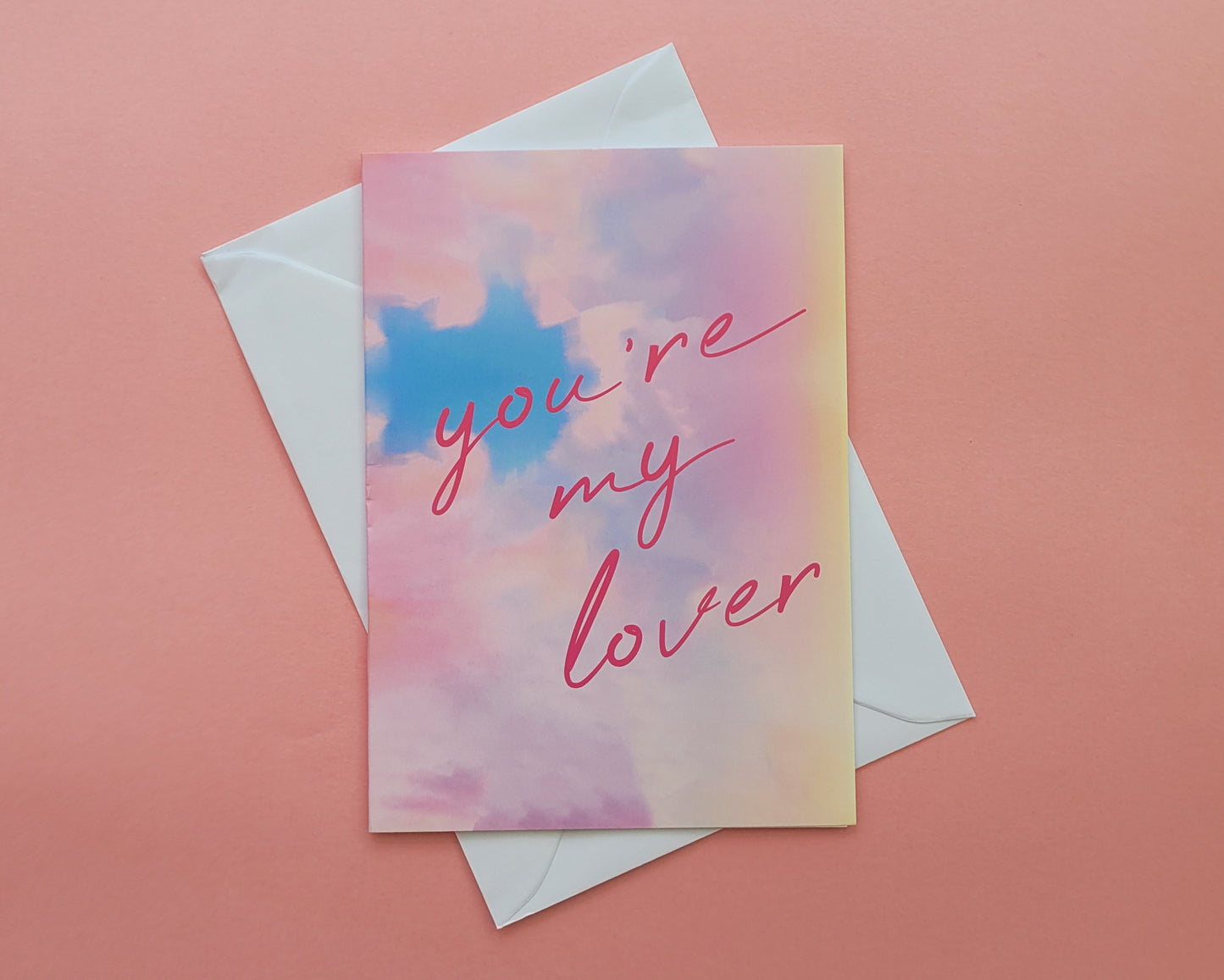 You're My Lover - Greeting Card