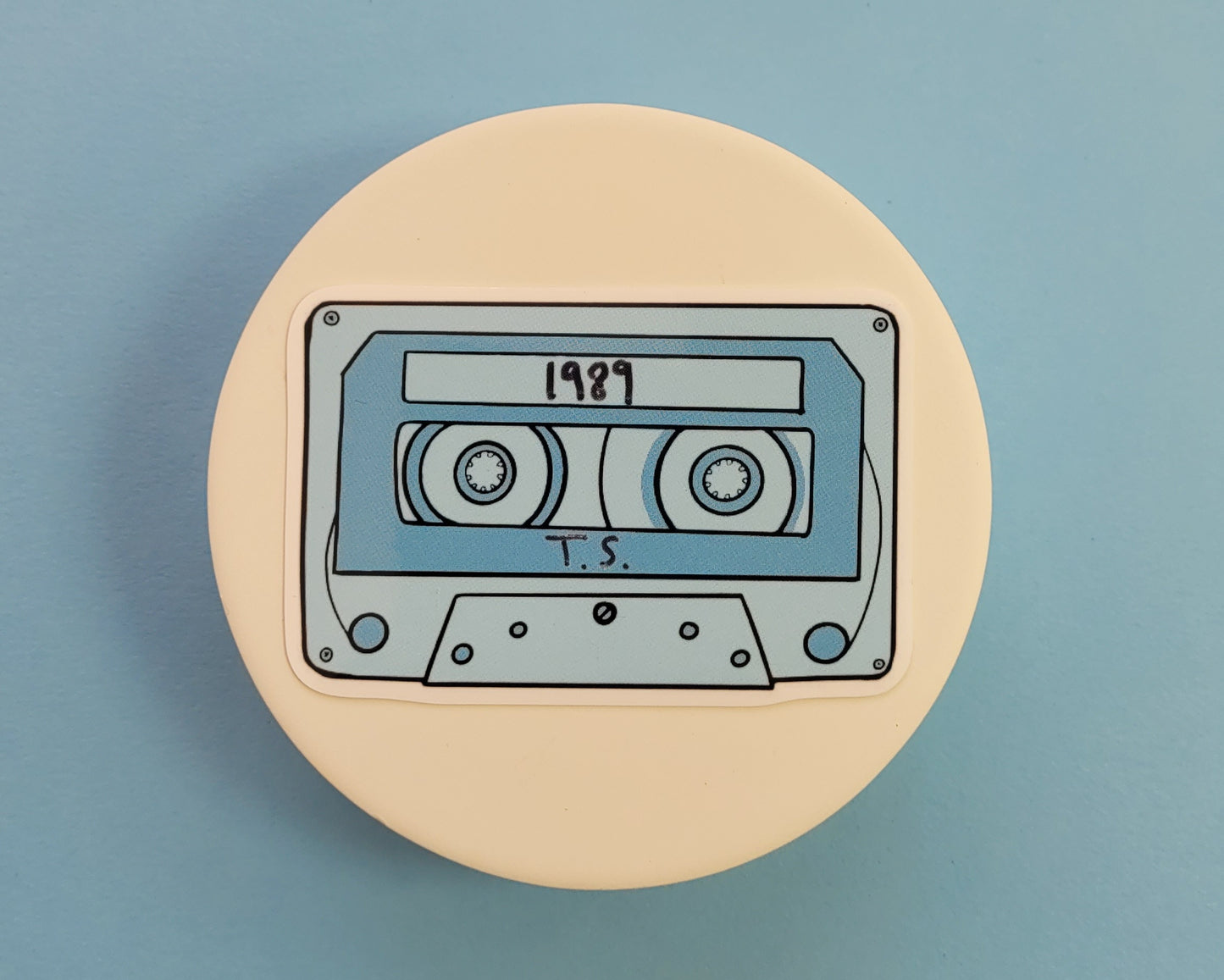 1989 Album Inspired Cassette Tape Sticker