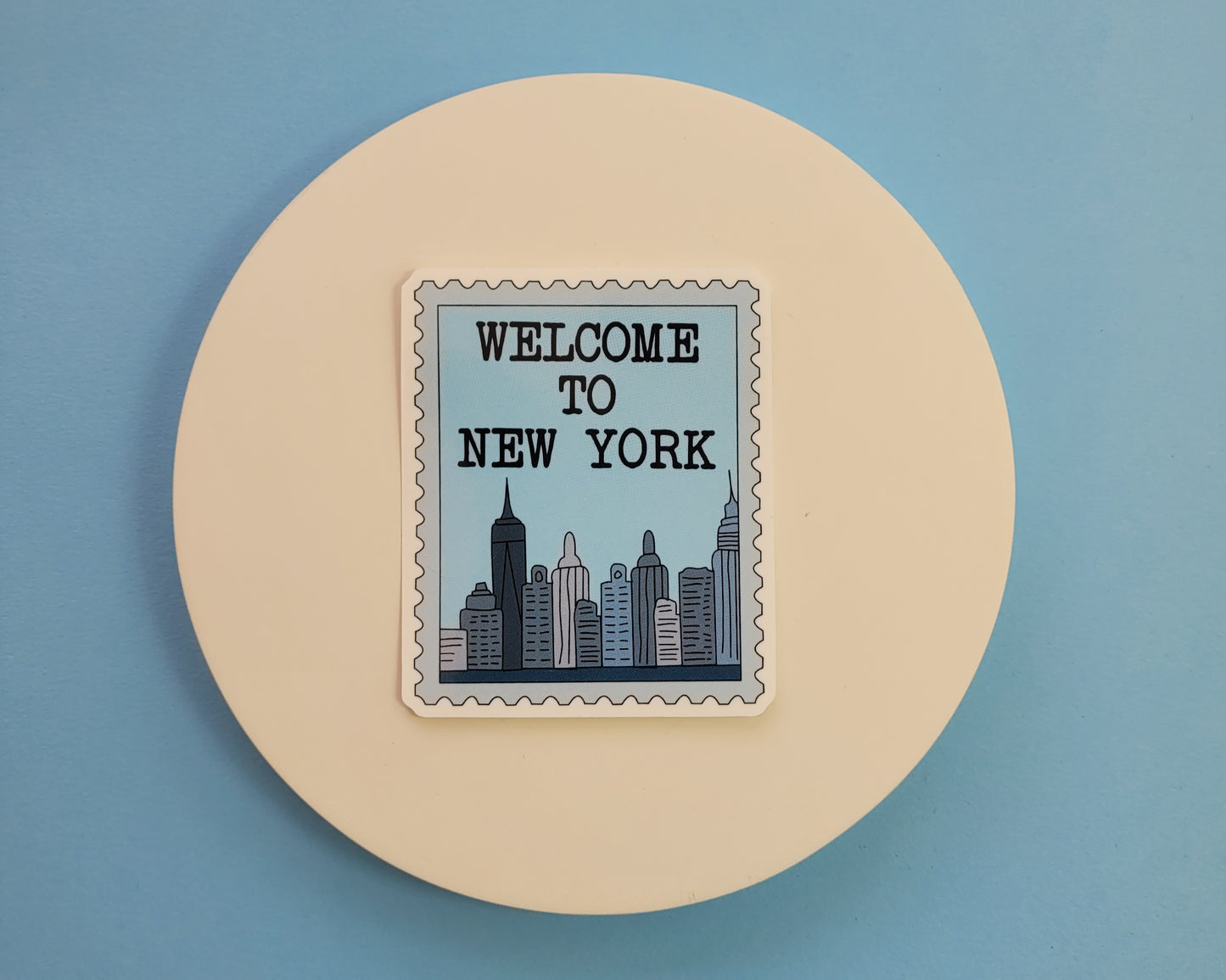 Welcome To New York Sticker