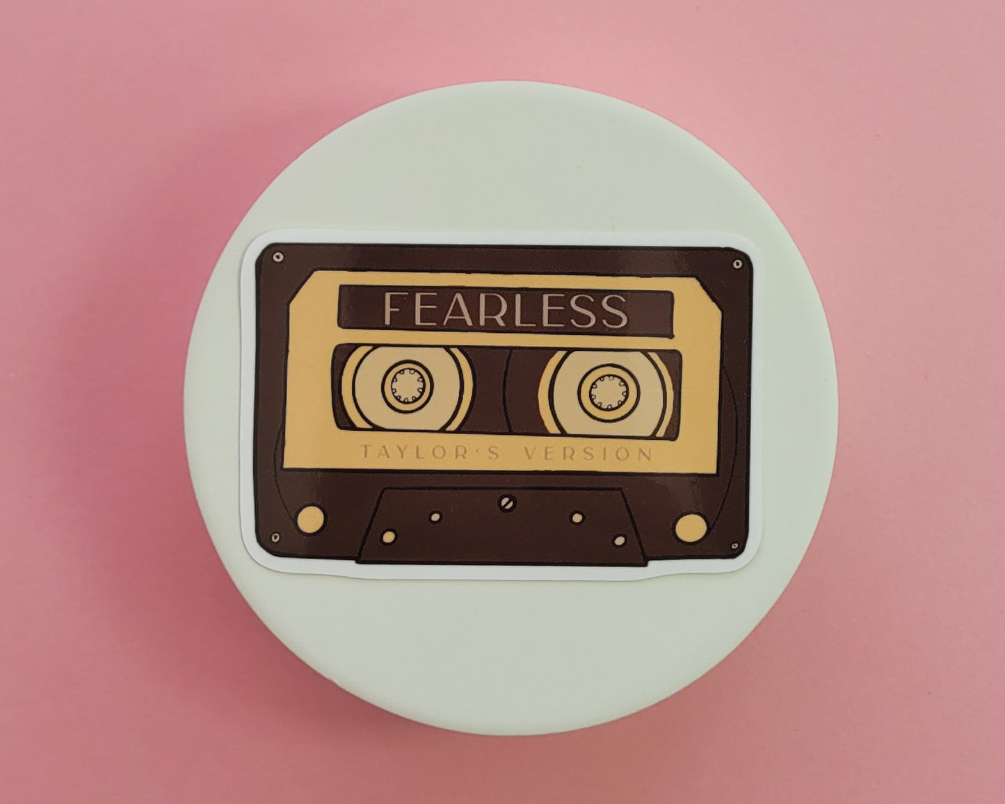 Fearless Album Inspired Cassette Tape Sticker