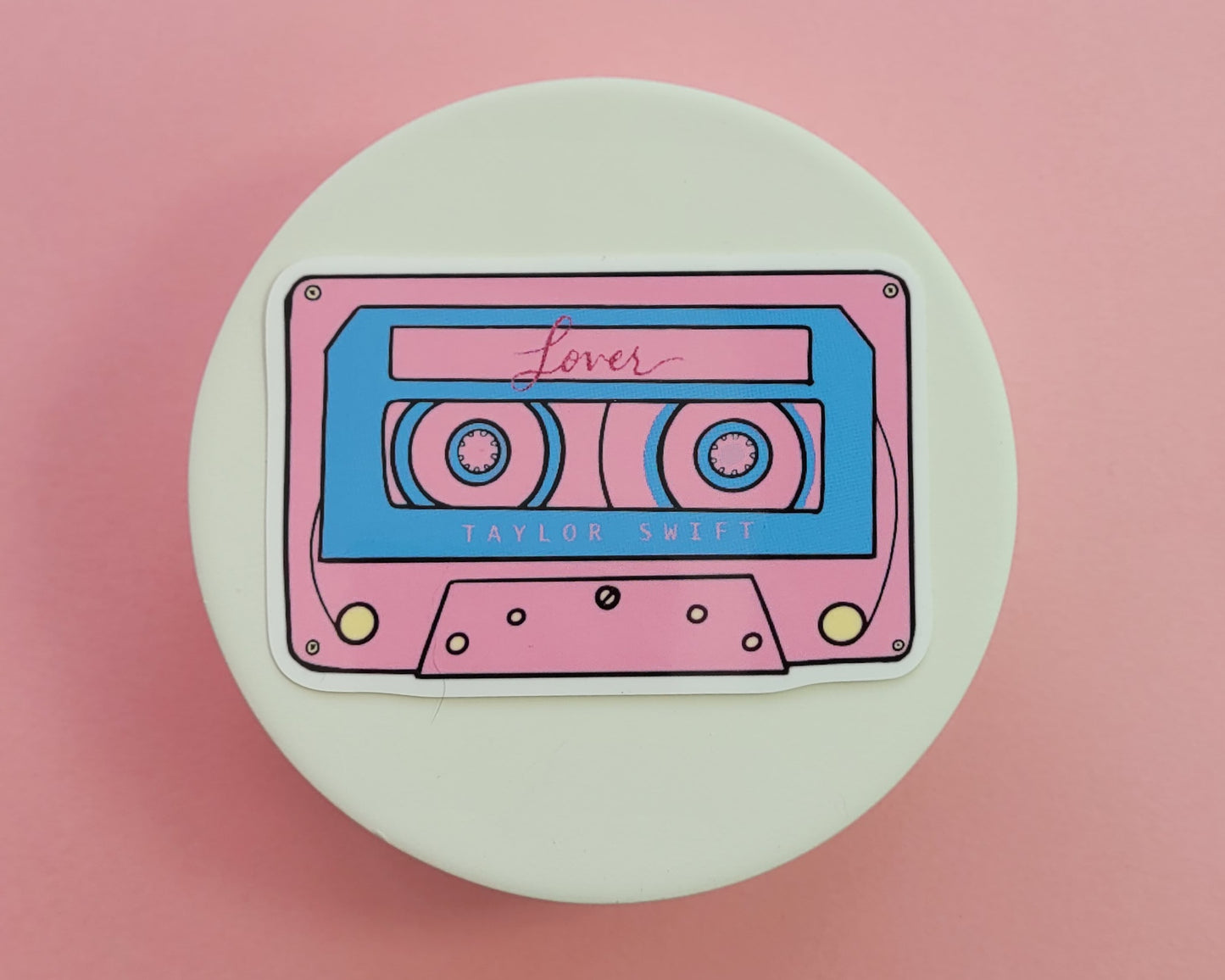 Lover Album Inspired Cassette Tape Sticker