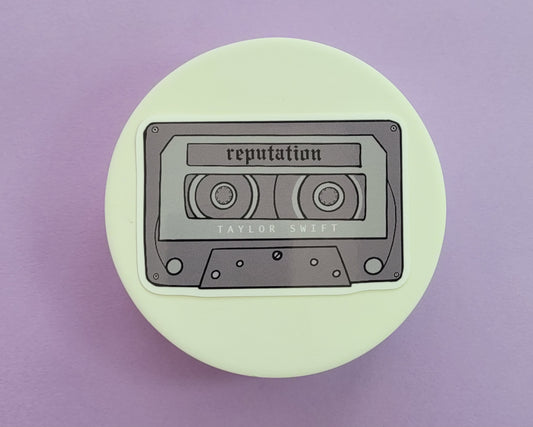 Reputation Album Inspired Cassette Tape Sticker