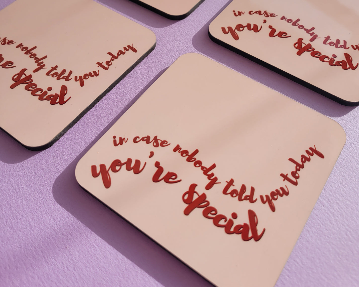 In Case Nobody Told You Today, You're Special - Lizzo Coaster