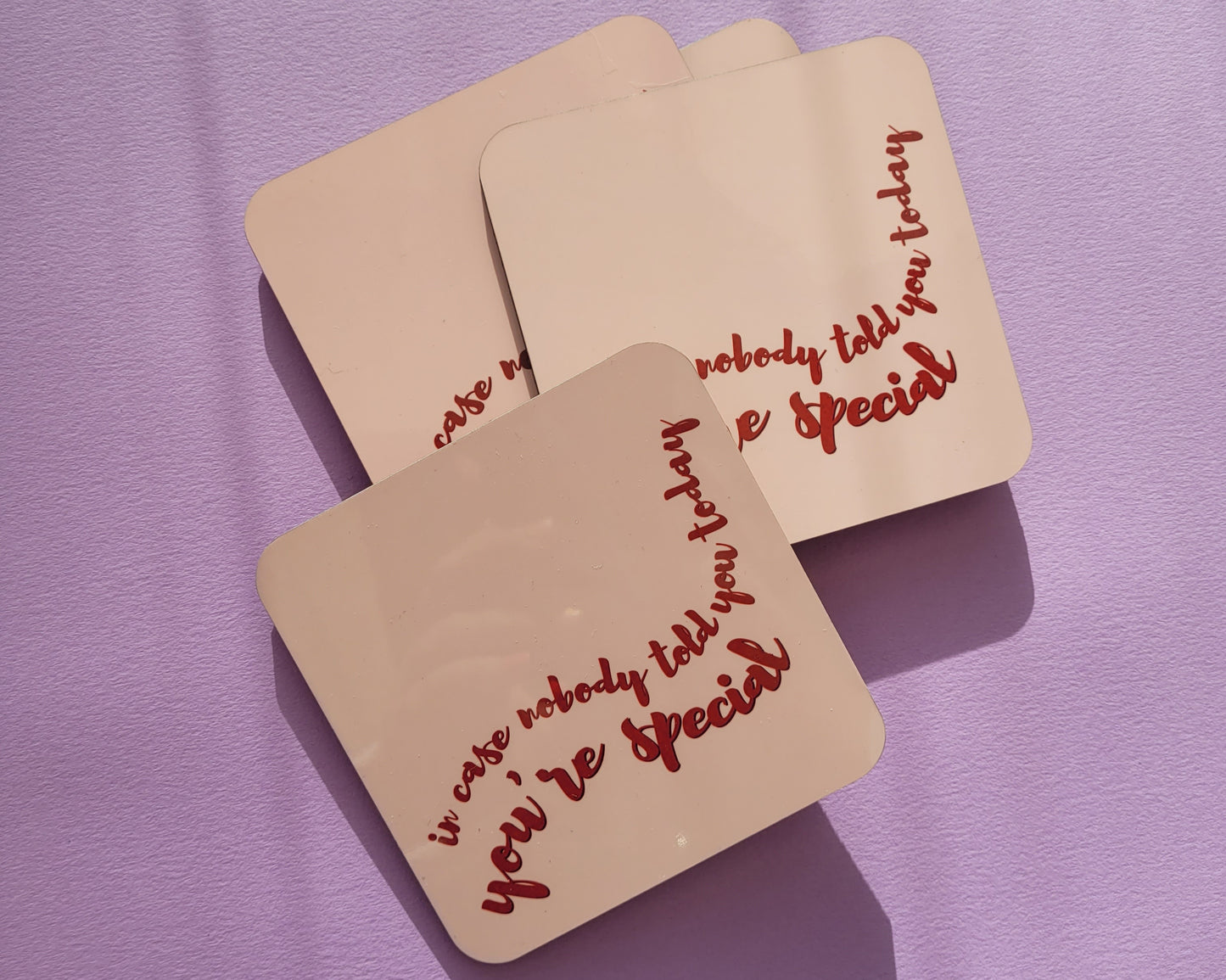 In Case Nobody Told You Today, You're Special - Lizzo Coaster