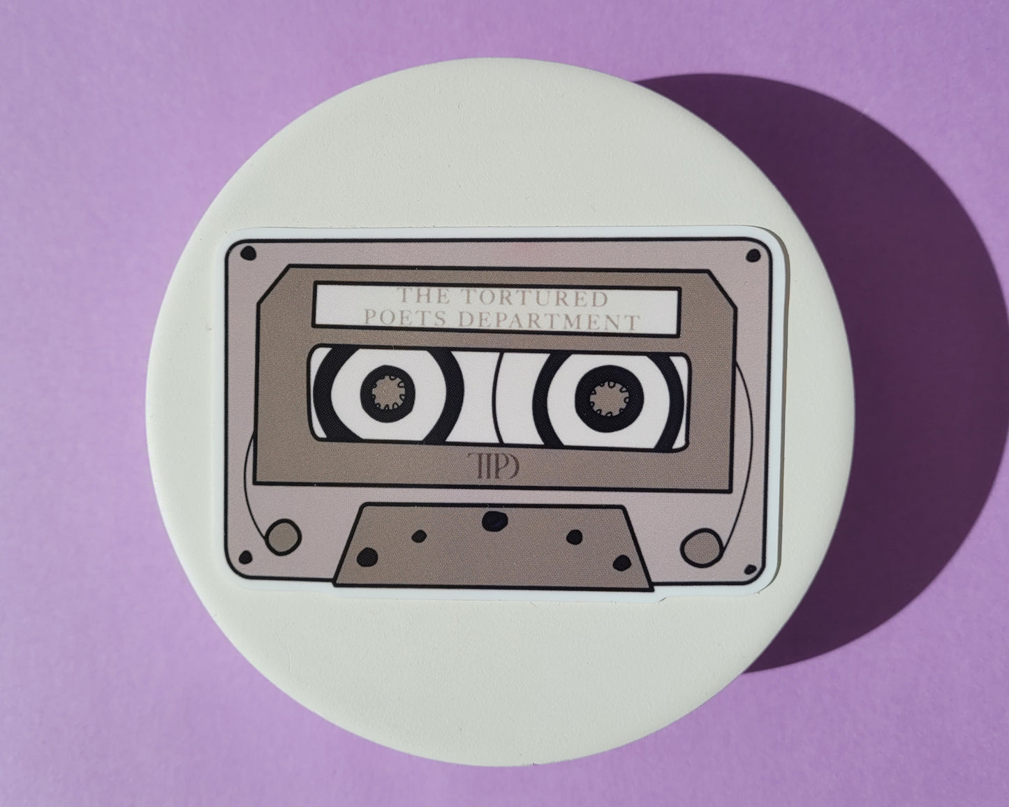 The Tortured Poets Department - Album Inspired Cassette Tape Sticker