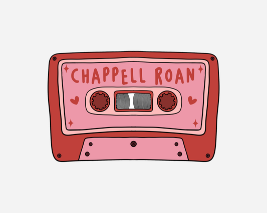 Chappell Roan - Inspired Cassette Tape Sticker