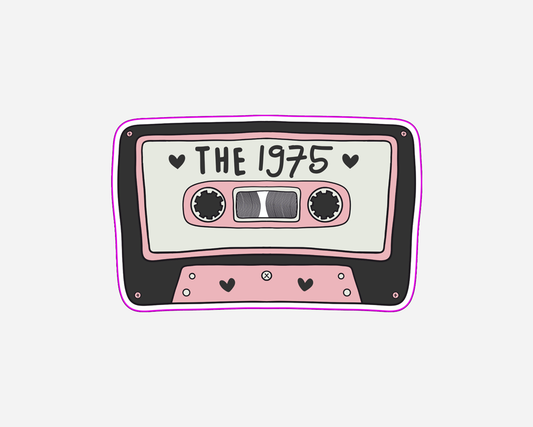The 1975 - Inspired Cassette Tape Sticker
