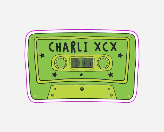 Charli XCX Cassette Tape | Sticker