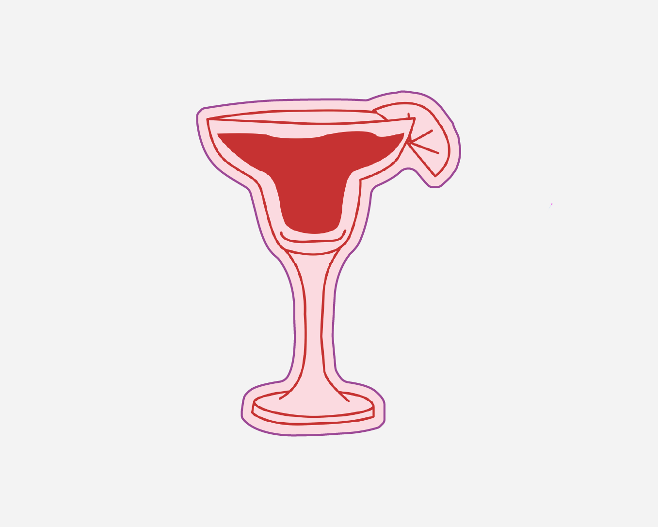 Cocktail Glass | Sticker